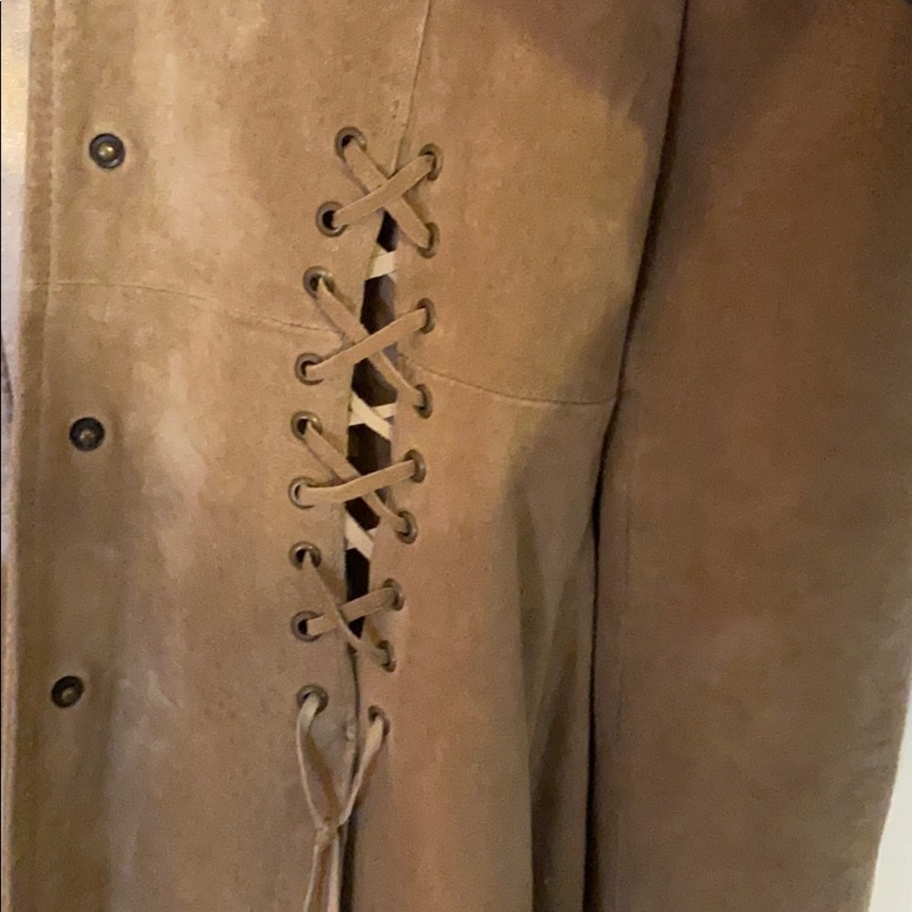 Long button up jacket Arden b jacket - Picture 2 of 3